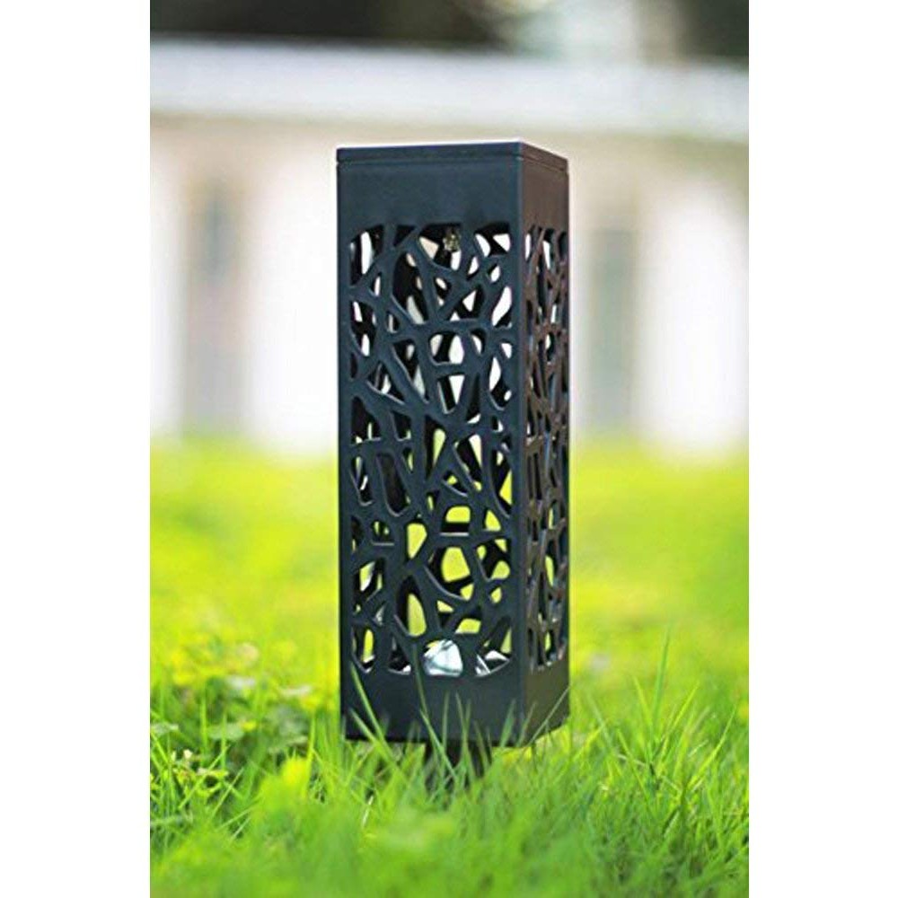8 Pcs Solar Powered LED Garden Lights Warm White