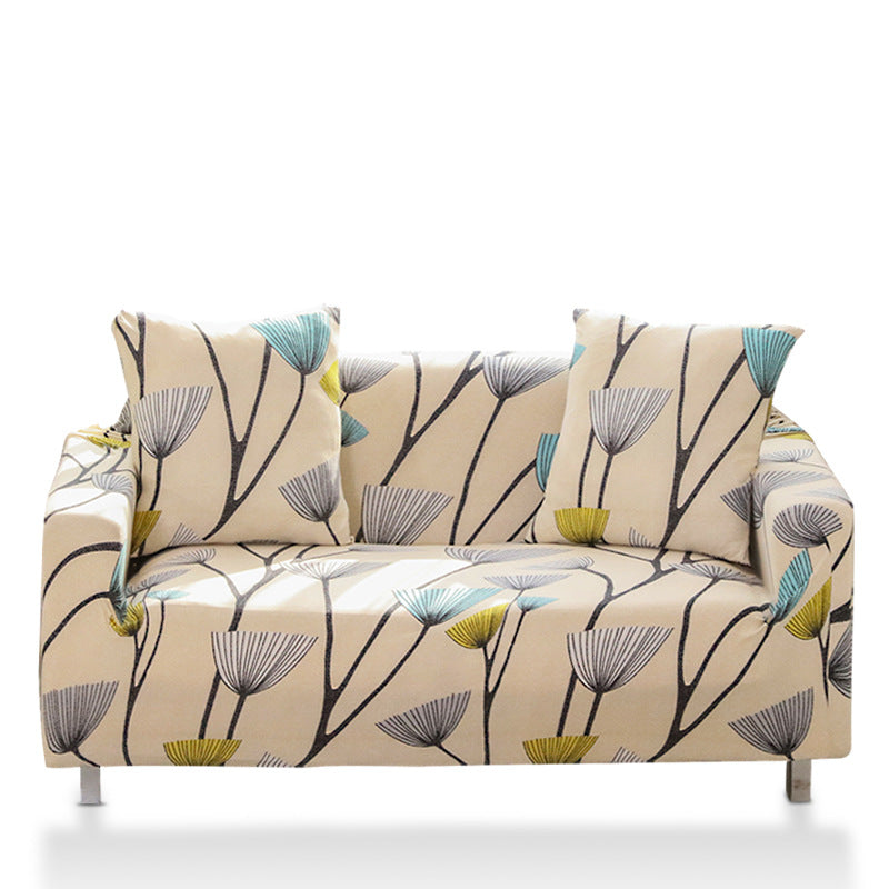 Printed Sofa Cover Elastic Sofa Cover Soft Sofa Cover Stretch Slipcover Sofa Protector Cover Style 2 for 4 Seater Sofa