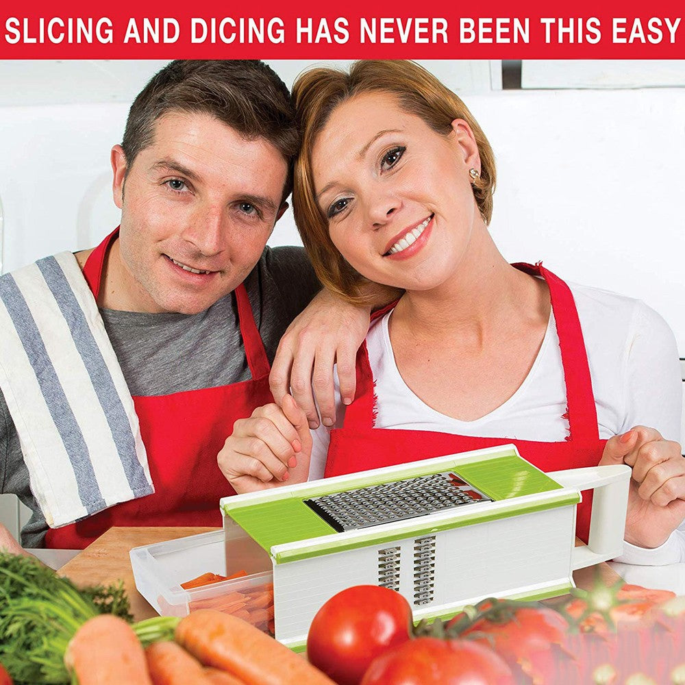 5 in 1 Vegetable Slicer 4 Sided Kitchen Grater Box