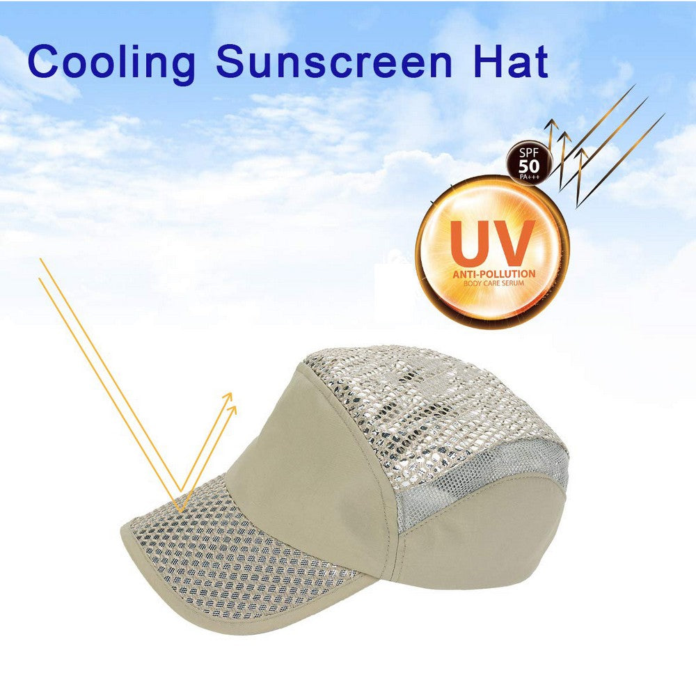 2 X Unisex Outdoor UV Protection Cooling Caps