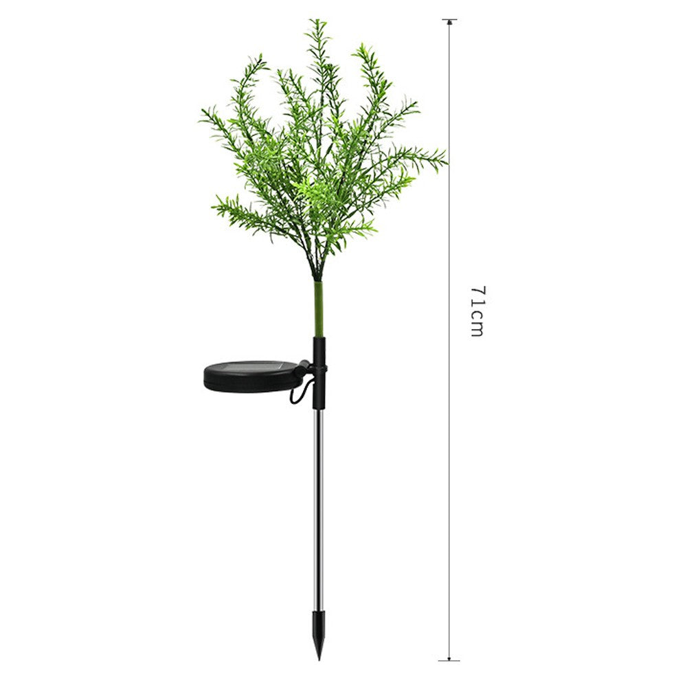 4 X Christmas Decorative Trees Solar Powered Lights for Garden