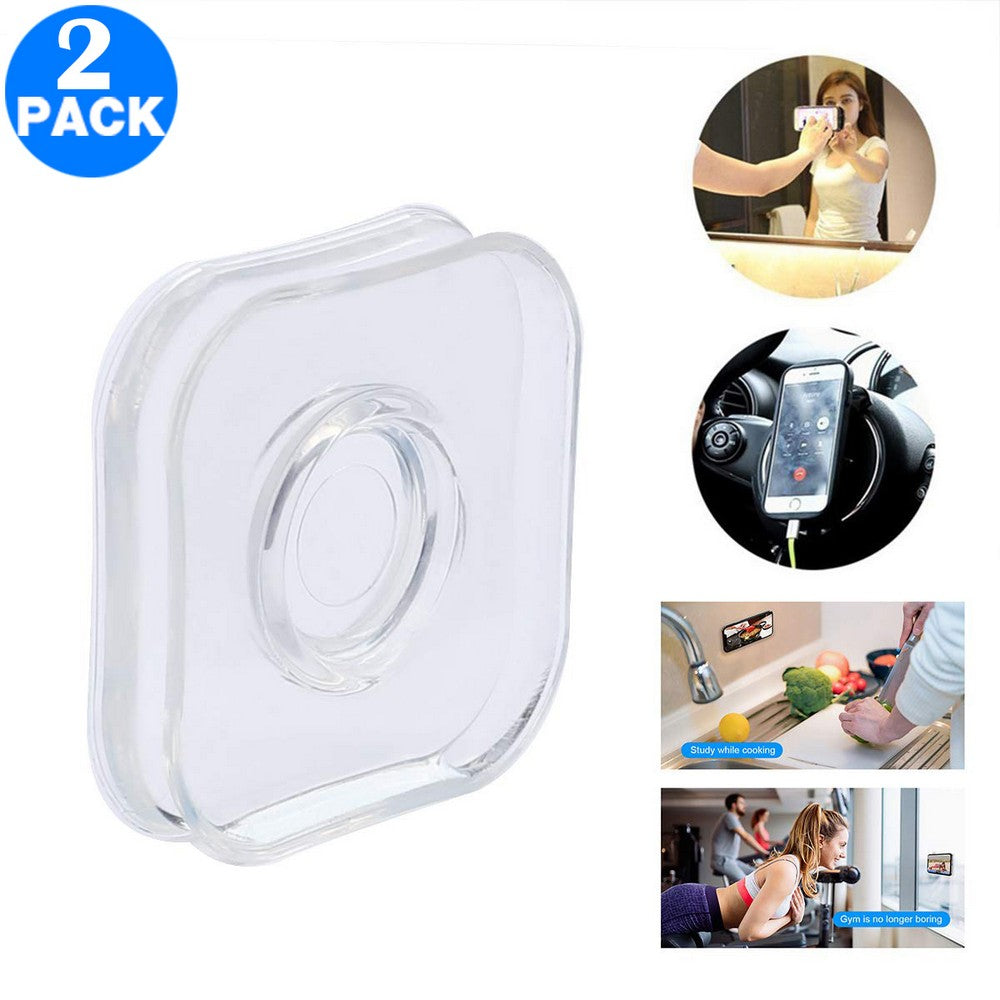 2 X Nano Gel Pad Traceless Magic Stickers Square