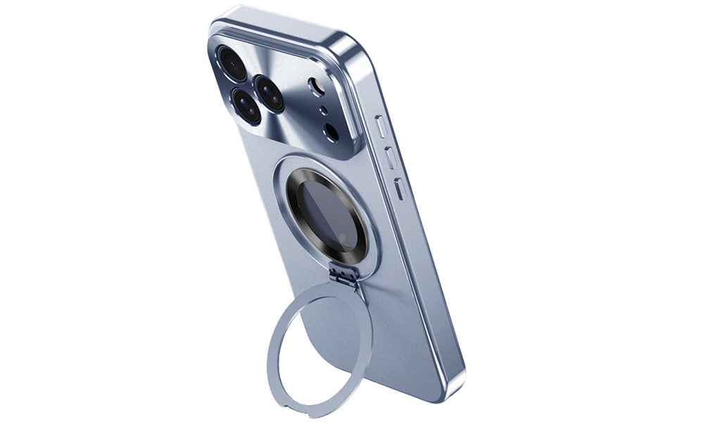 Privacy Magnetic Phone Case with Stand Full Coverage Protective Case for iPhone 17 Pro / 17 Pro Max