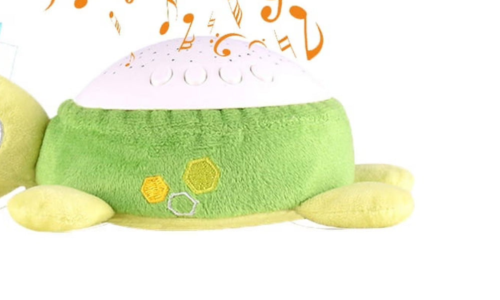 Kids Projection Night Light Soothing Music Plush Toy for Sleep