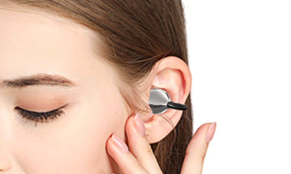 Bluetooth Open Ear Clip-On Earbuds Wireless Headphones for Sports