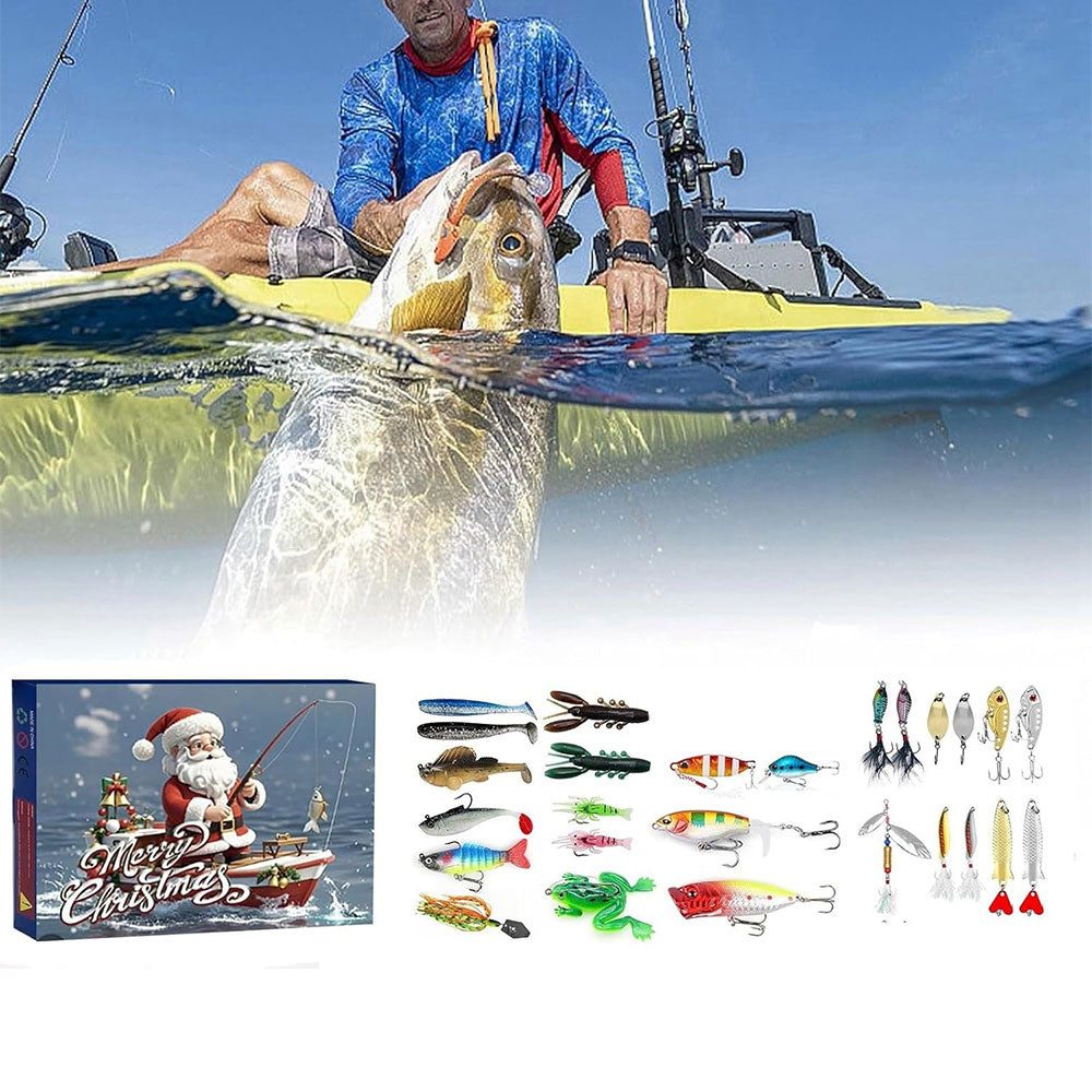Fishing Lures Christmas Advent Calendar