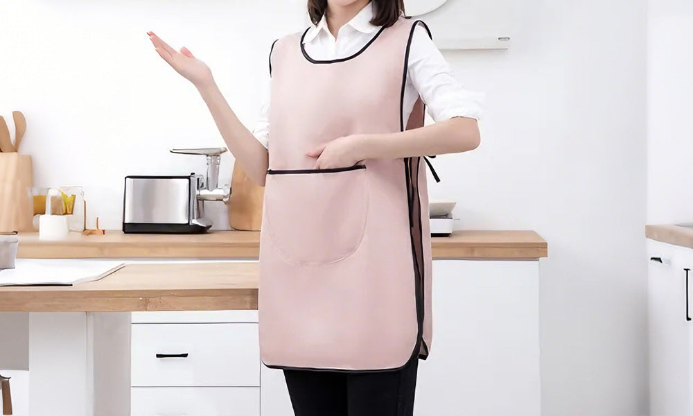 Ladies Breathable Tabard Apron for Kitchen and Catering