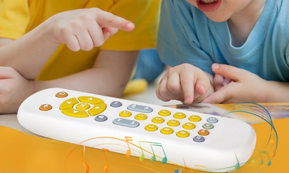 Kids Learning Remote Control Toy with Music and Lights