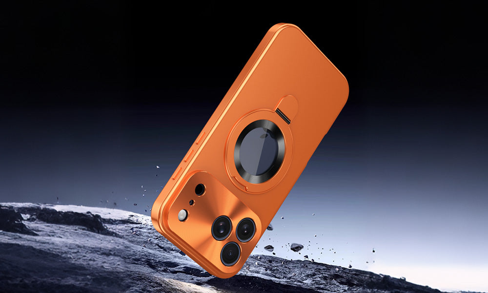 Privacy Magnetic Phone Case with Stand Full Coverage Protective Case for iPhone 17 Pro / 17 Pro Max