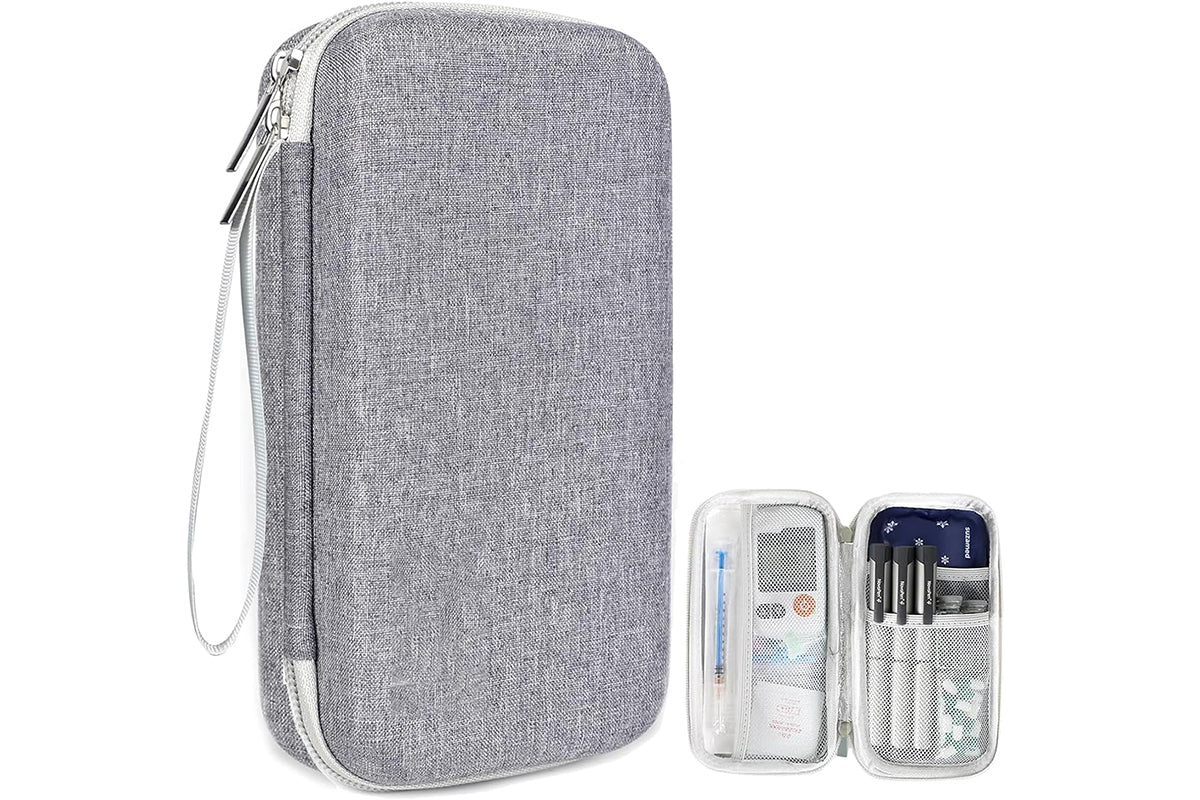 Insulin Cooler Travel Case EVA Insulation Travel Medicine Kit for Diabetes Care