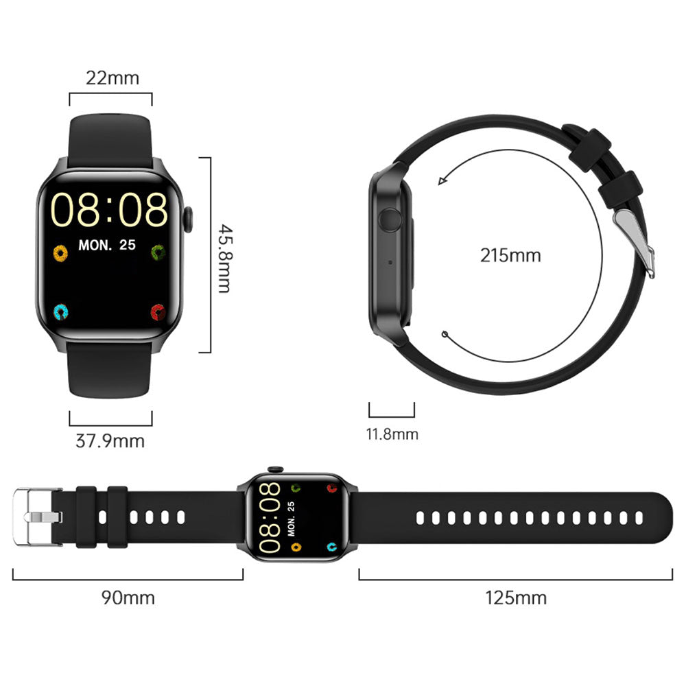 Water-Resistant Smartwatch Fitness Tracker