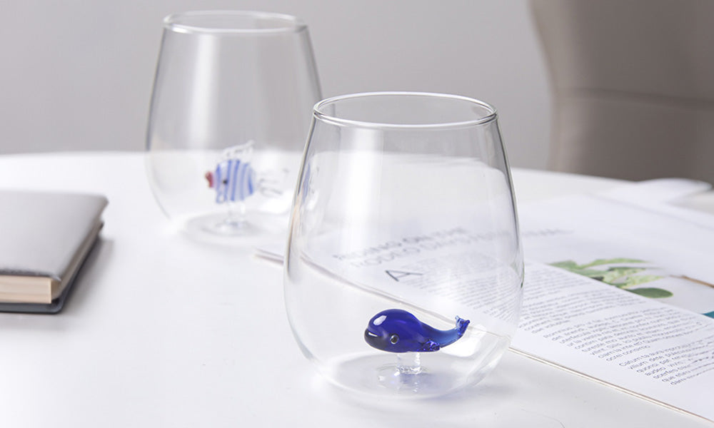 Creative Cartoon Three Dimensional Animal Glass Cup