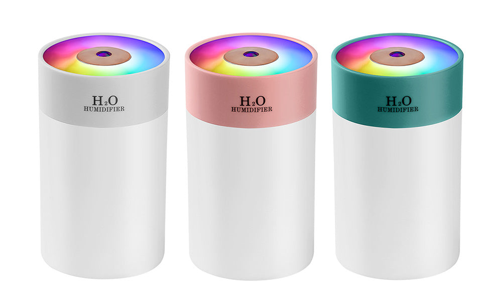 Colorful LED Humidifier with Night Light for Home