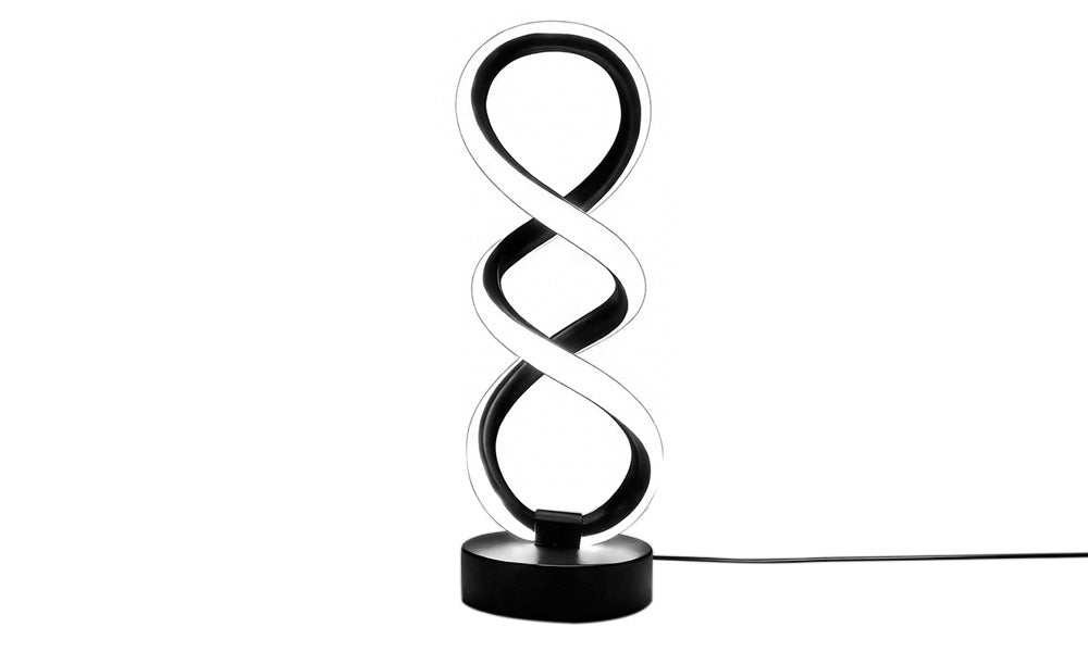 Modern LED Bedside Lamp Dimmable Table Light with USB