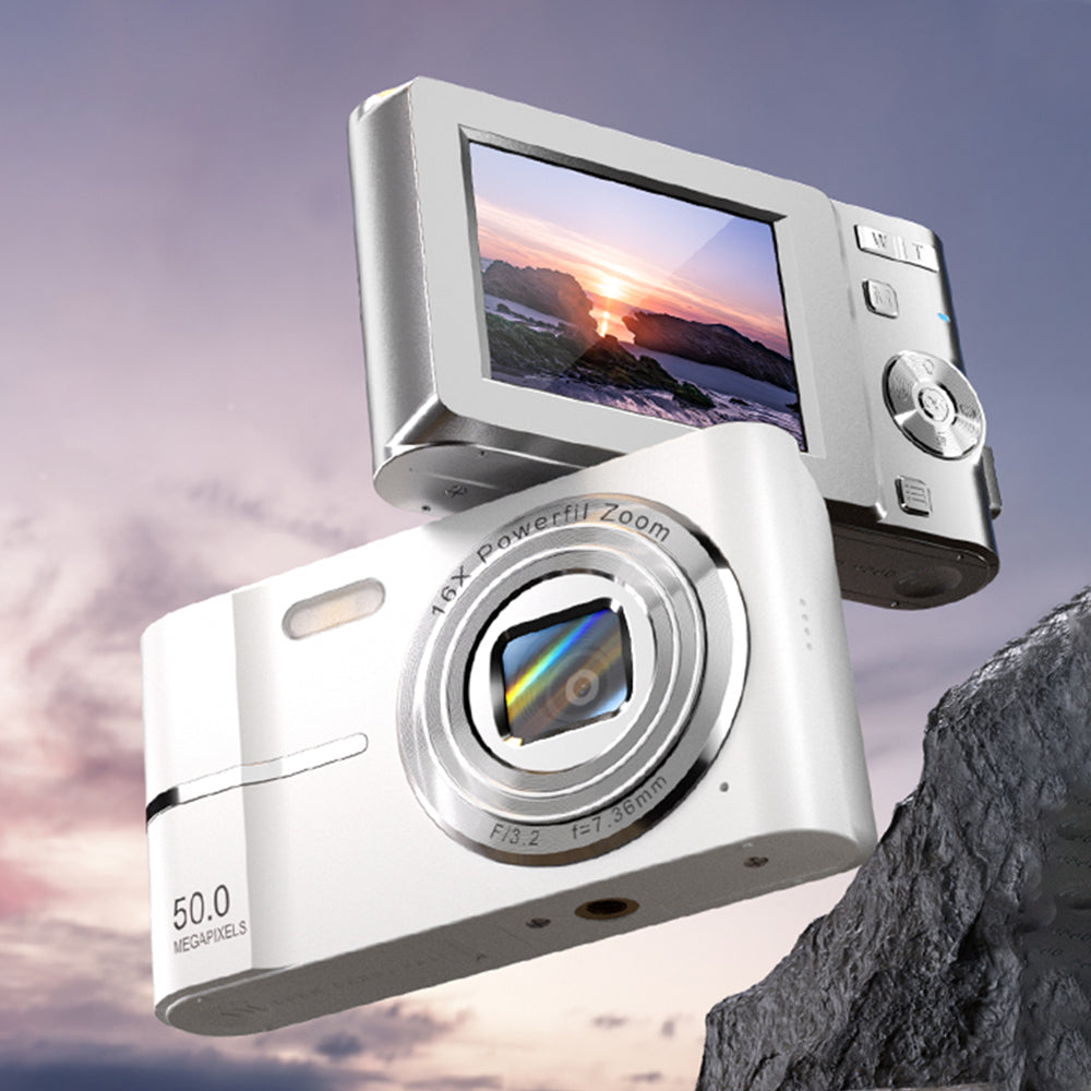 4K Screen Video Compact Camera with 32GB Memory Card