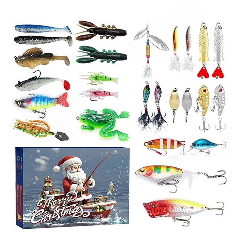 Fishing Lures Christmas Advent Calendar