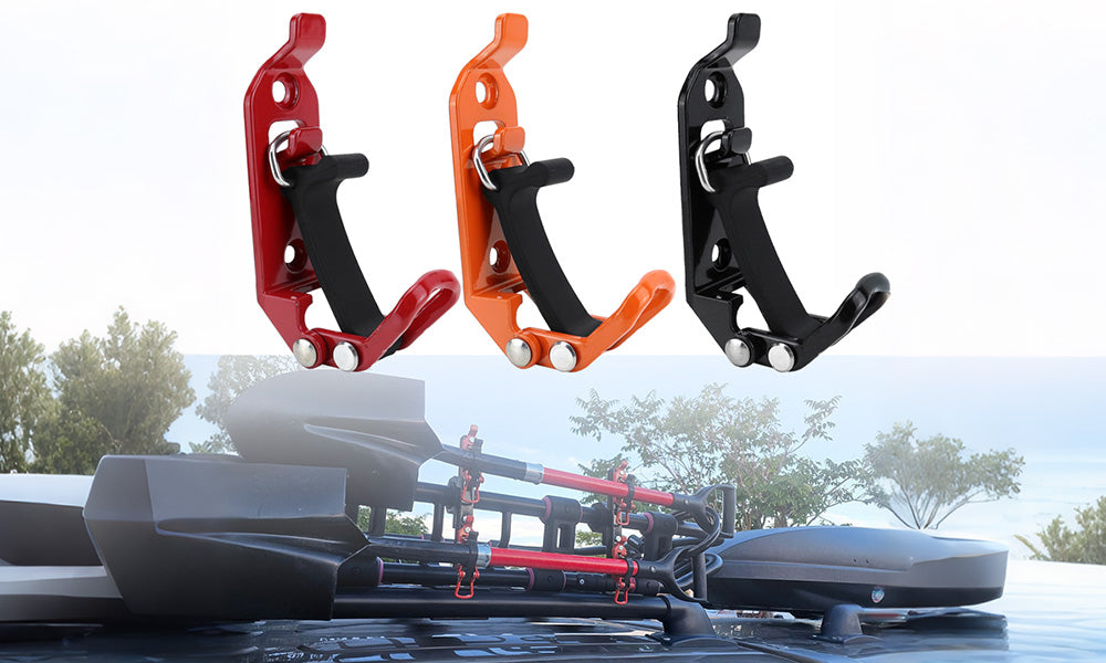 2/4Pcs Shovel Axe Holders Clamp for Roof Rack Boat Wall