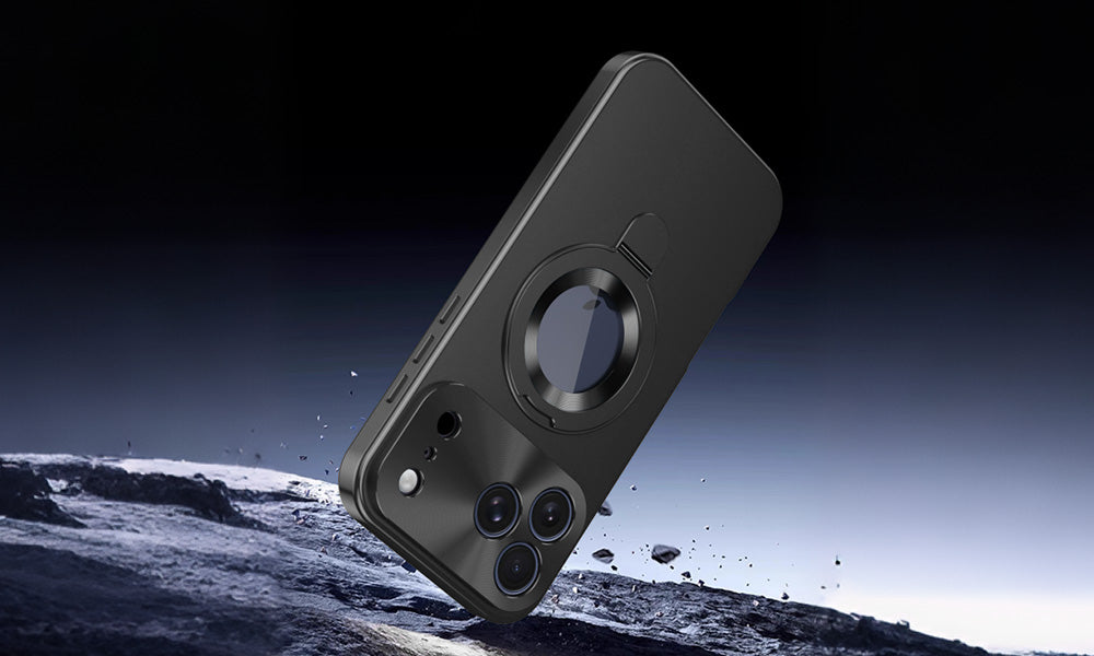 Privacy Magnetic Phone Case with Stand Full Coverage Protective Case for iPhone 17 Pro / 17 Pro Max