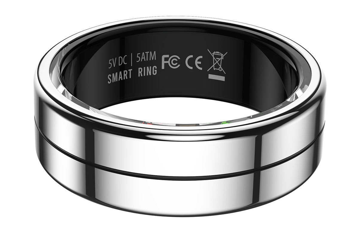 Bluetooth Smart Ring Health Tracker Sleep Monitor Step Counter for for iOS Android Smartphone