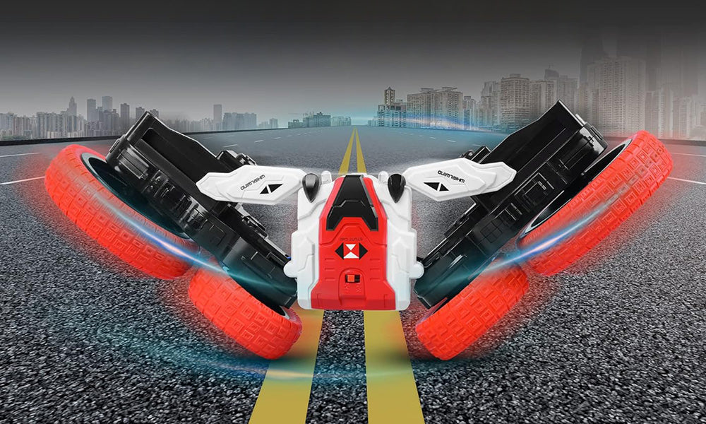 2.4G RC Stunt Car 360 Degree Remote Control Toy Car with LED Lights