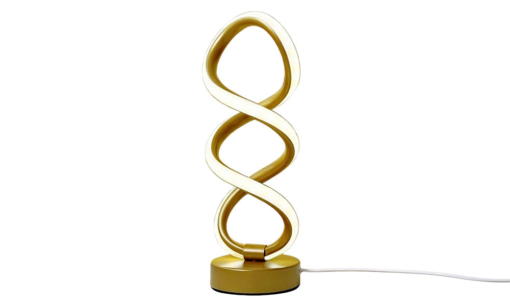 Modern LED Bedside Lamp Dimmable Table Light with USB