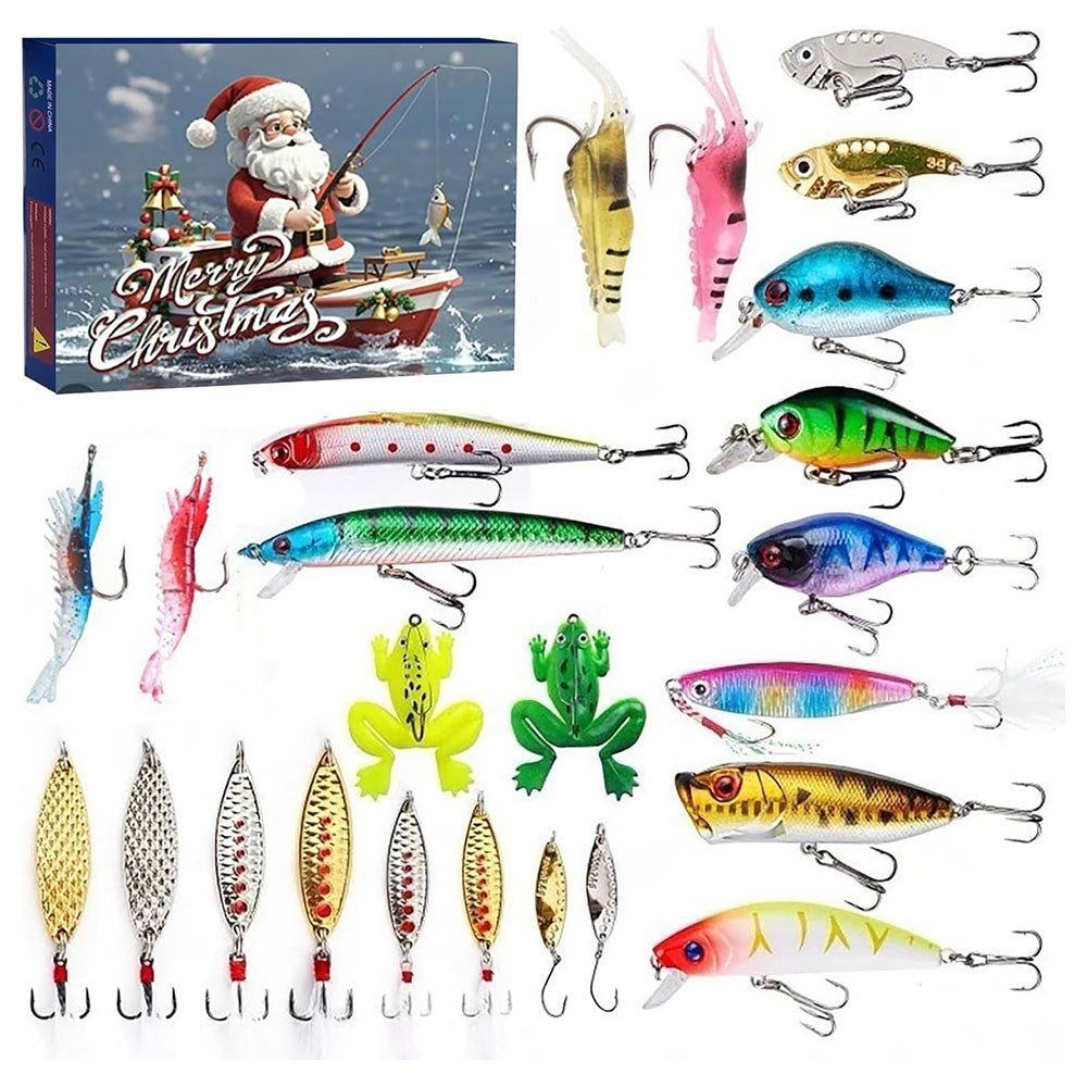 Fishing Lures Christmas Advent Calendar