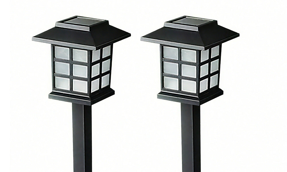 Solar Outdoor Garden Lights Sunflower and House Decorative Light