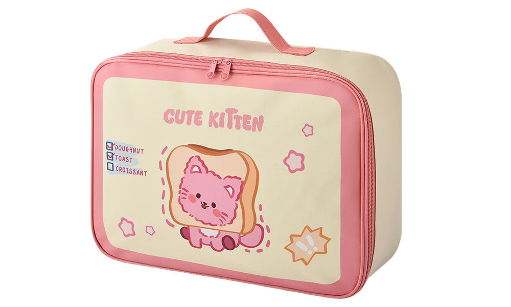 Lightweight Travel Organizer Bag with Multiple Compartments for Efficient Packing