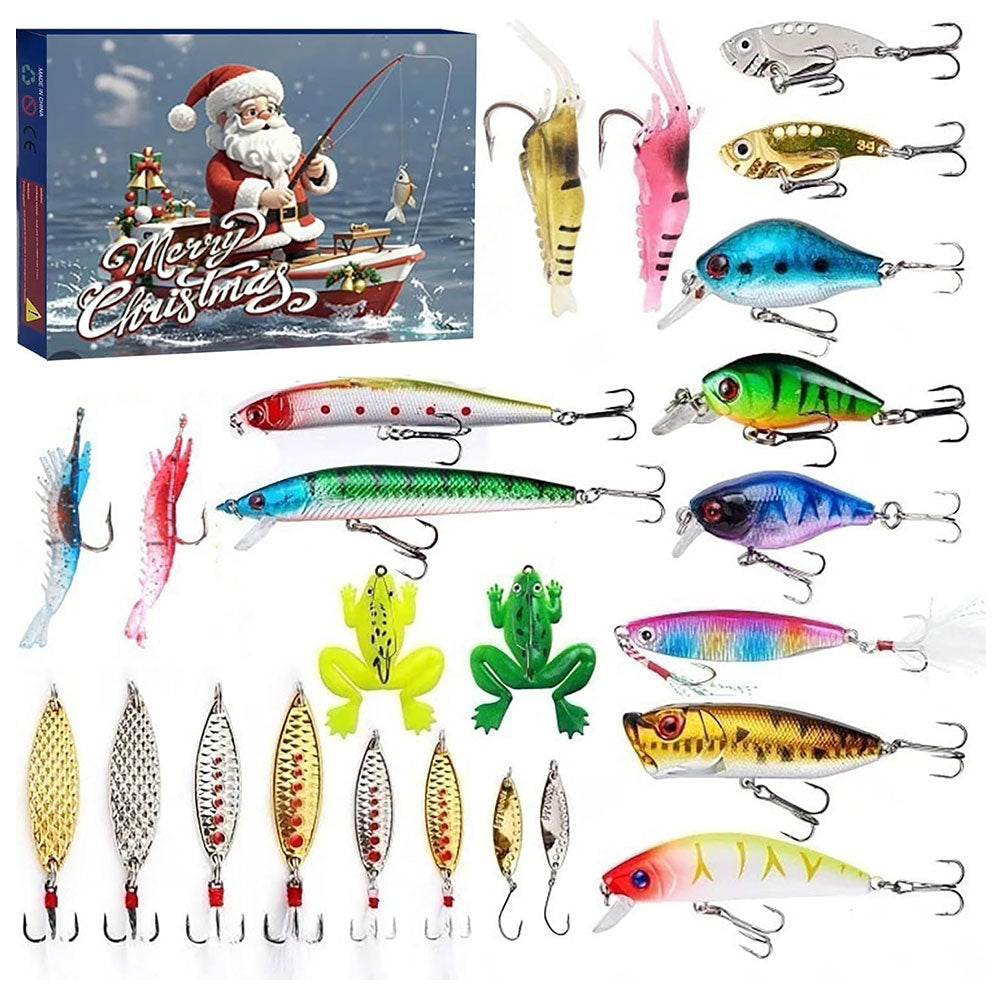 Fishing Lures Christmas Advent Calendar