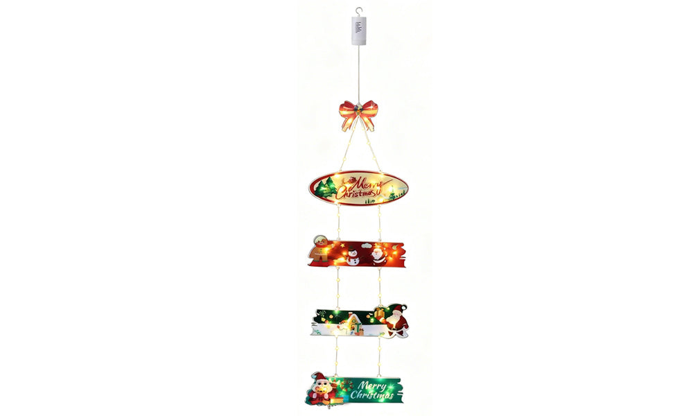 Christmas Door Light with 8 Modes for Home Holiday Decoration