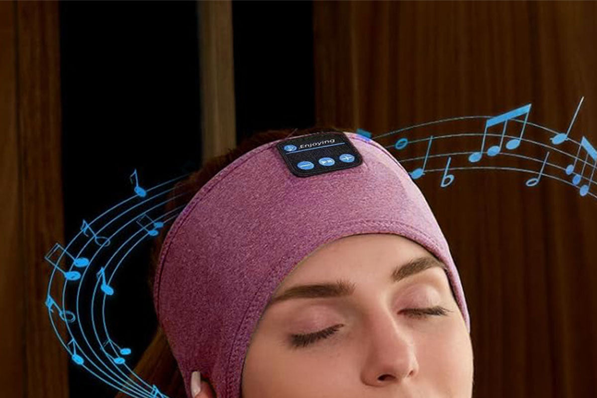Bluetooth Sleeping Headphones Wireless Music Headband Stereo Earphone for Sport Sleep