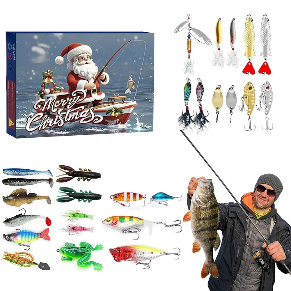 Fishing Lures Christmas Advent Calendar