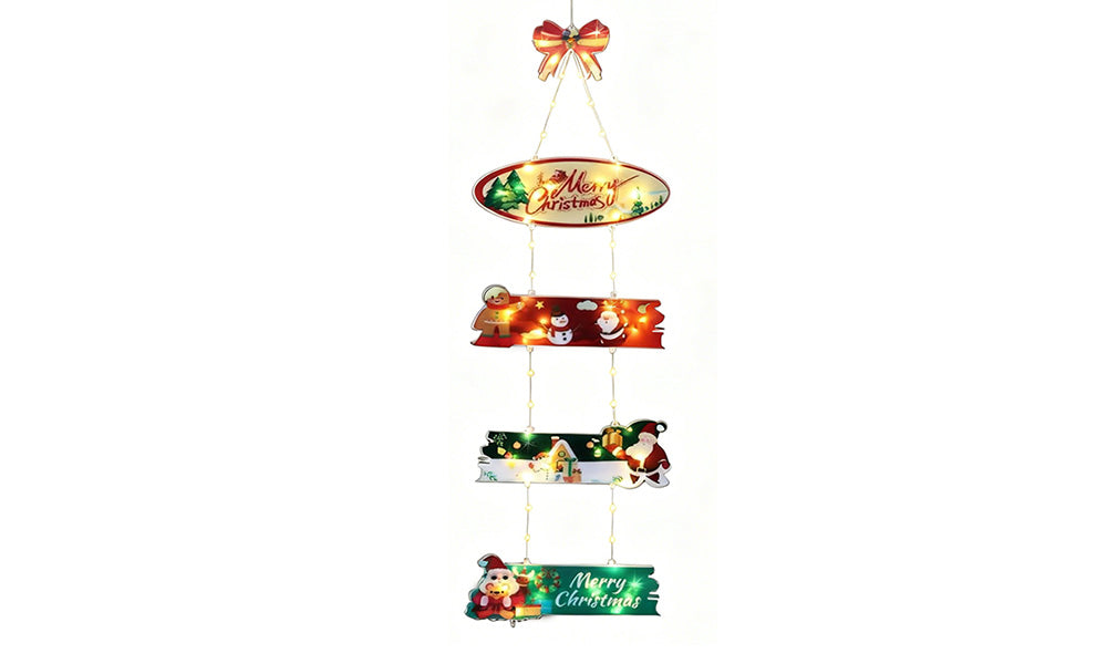 Christmas Door Light with 8 Modes for Home Holiday Decoration