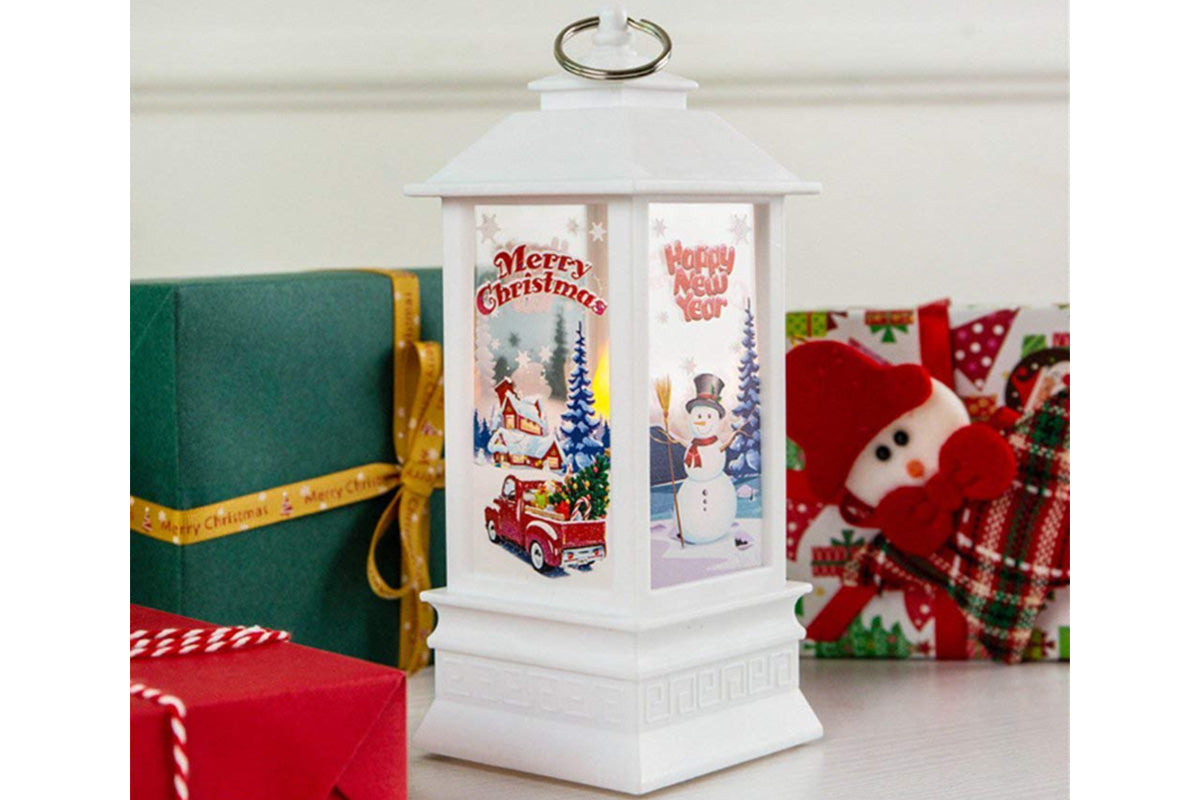 Christmas LED Lantern Xmas Tree Decoration Ornament Light