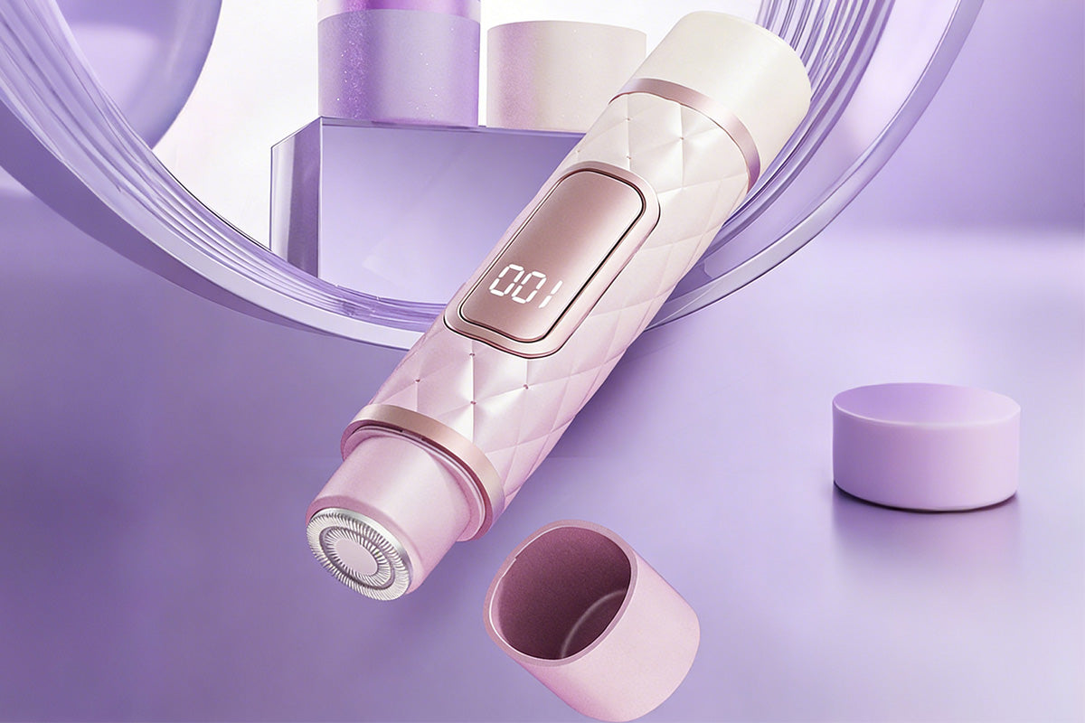 2-in-1 Dual-Head Electric Hair Remover Trimmer for Women