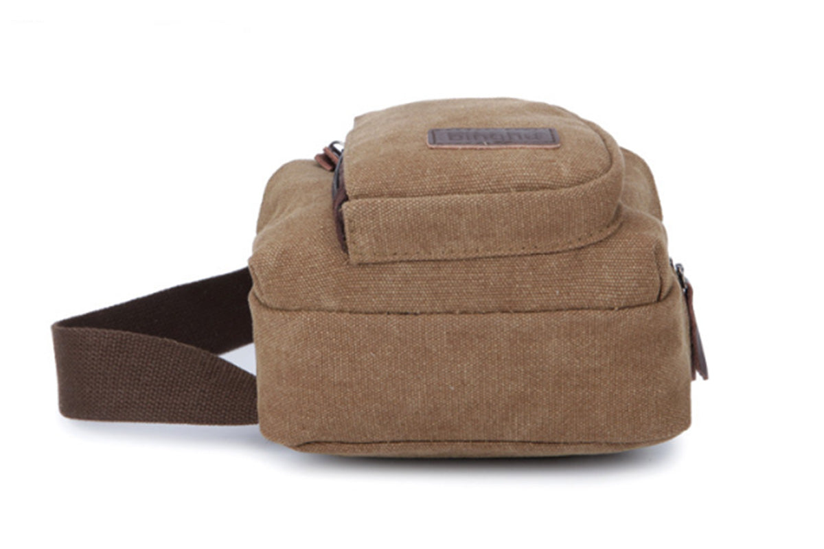 Men's Crossbody Bag Chest Sling Bag for Travel Hiking