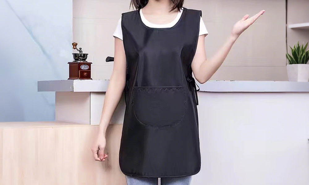 Ladies Breathable Tabard Apron for Kitchen and Catering