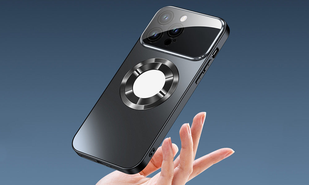 Magnetic Phone Case for iPhone 17 Pro Max with Large Window Camera Protection