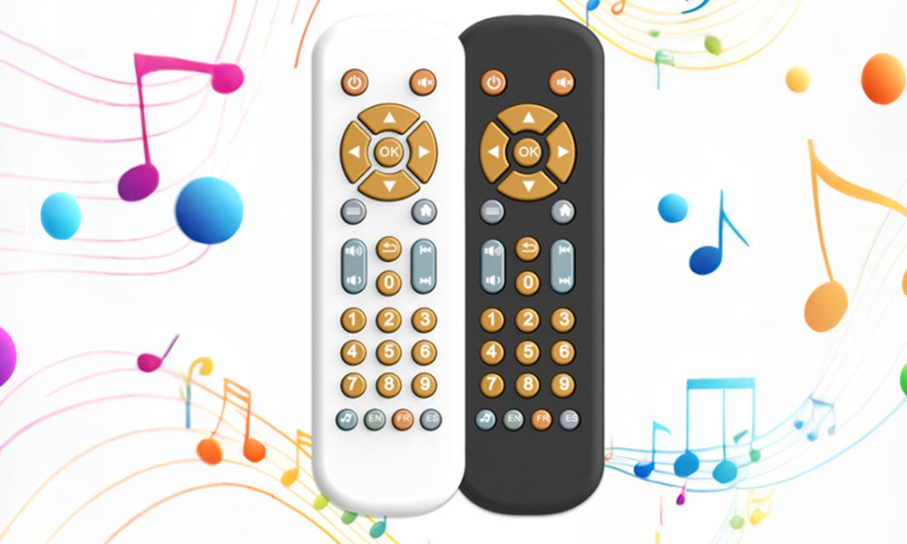 Kids Learning Remote Control Toy with Music and Lights