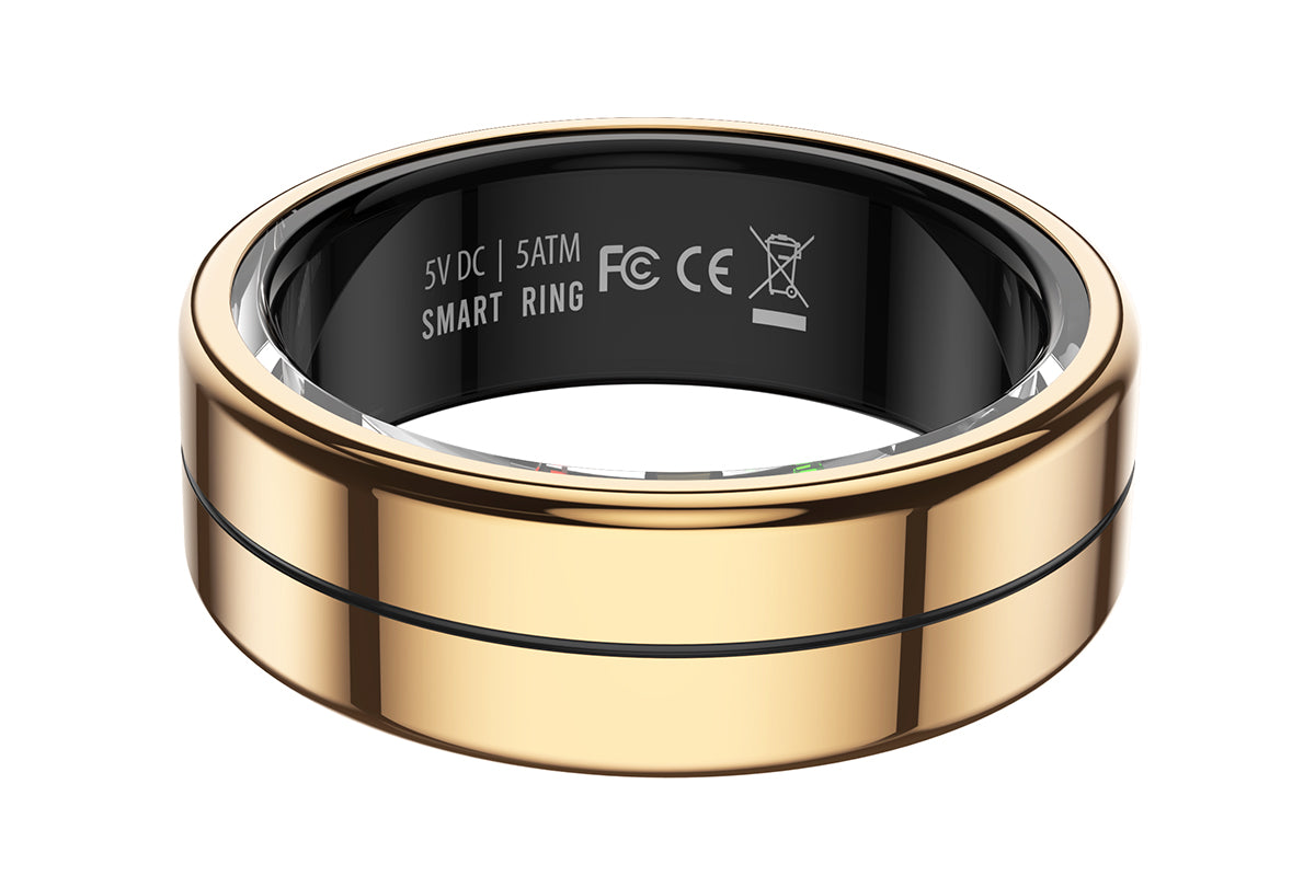 Bluetooth Smart Ring Health Tracker Sleep Monitor Step Counter for for iOS Android Smartphone