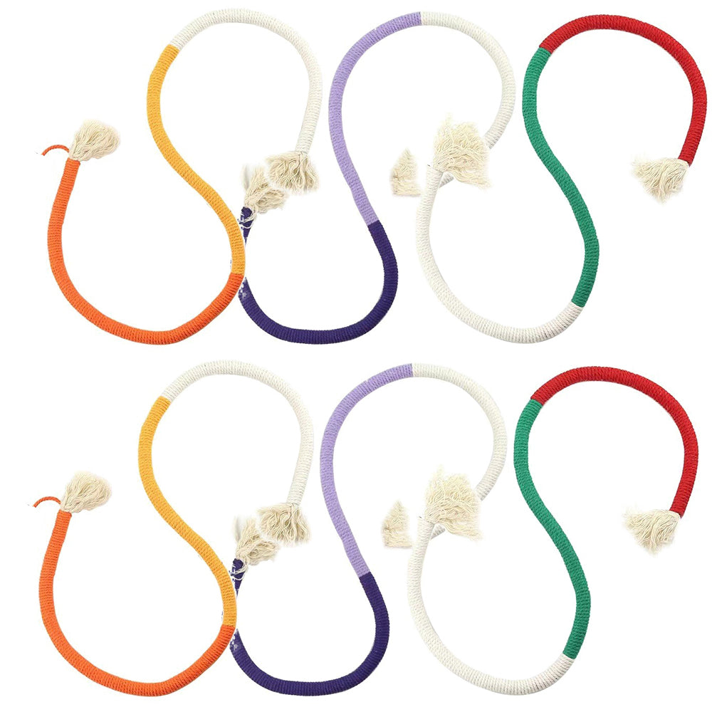 6Pcs Bite-Resistant Cat Bite Rope Kitten Teeth Grinding Sisal Rope
