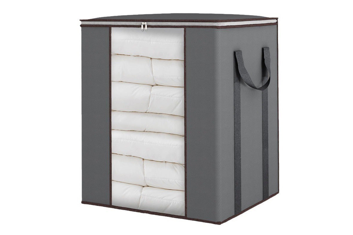 Blanket Storage Bag Extra Large Moving Clothes and Toy Foldable Container 120L