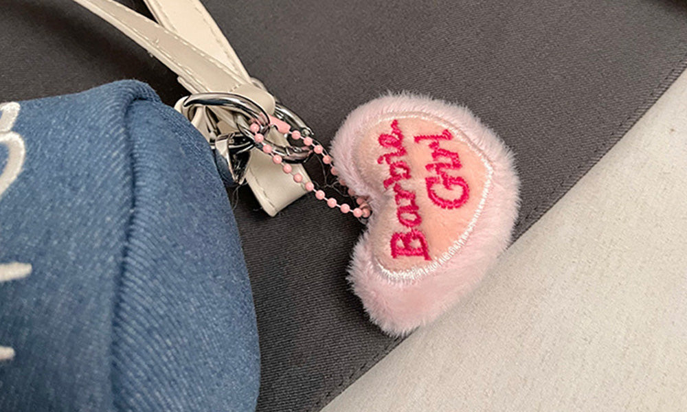 Cute Cylinder Handbag for Women Denim Bag with Top Handle