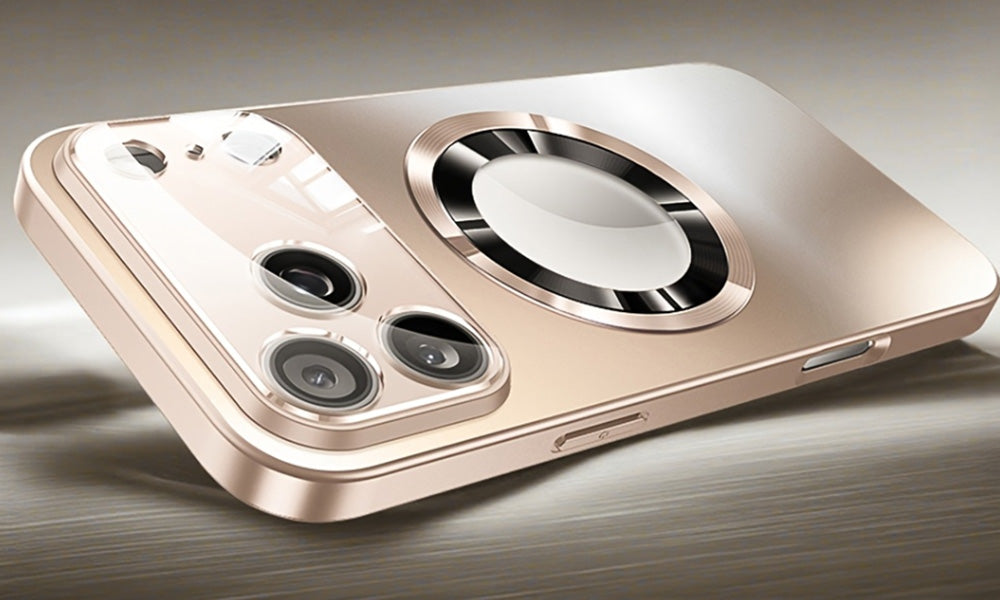 Magnetic Phone Case for iPhone 17 Pro Max with Large Window Camera Protection