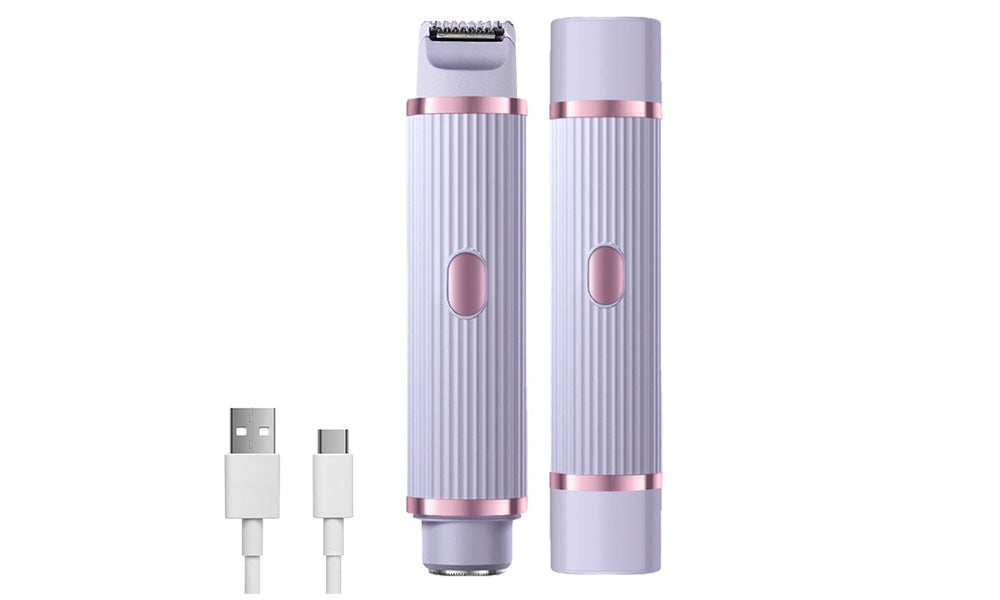 2-in-1 Dual Head Electric Women’s Shaver for Bikini and Body Hair