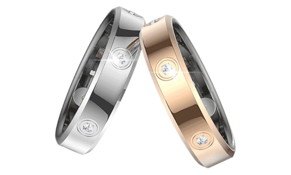 Smart Health Ring with Heart Rate Sleep and Blood Oxygen Monitoring