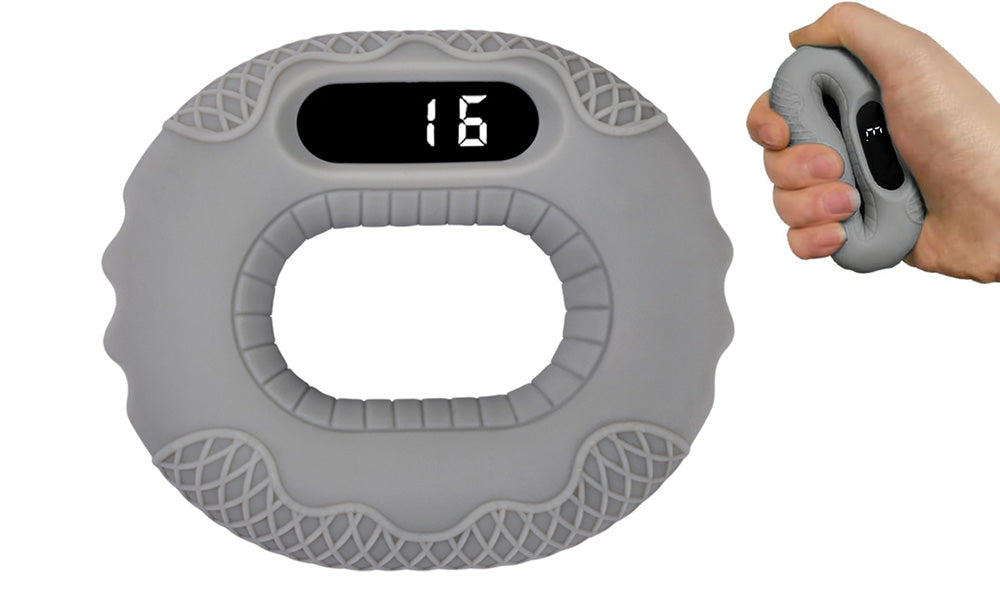 Smart Bluetooth Page Turner Hand Gripper 10 lbs with Counter for Phone Page Turning Fitness Training