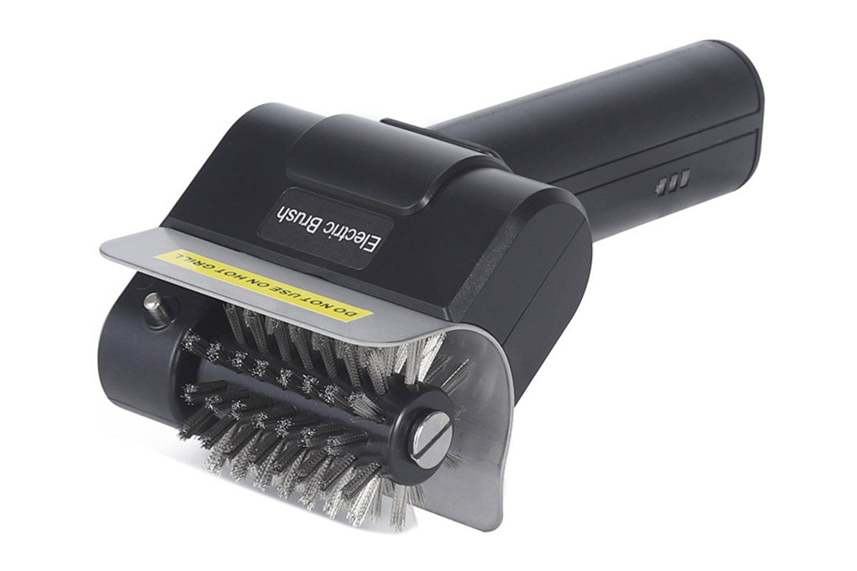 Cordless Electric Grill Brush BBQ Cleaner with 2000mAh Battery and 600rpm for Outdoor