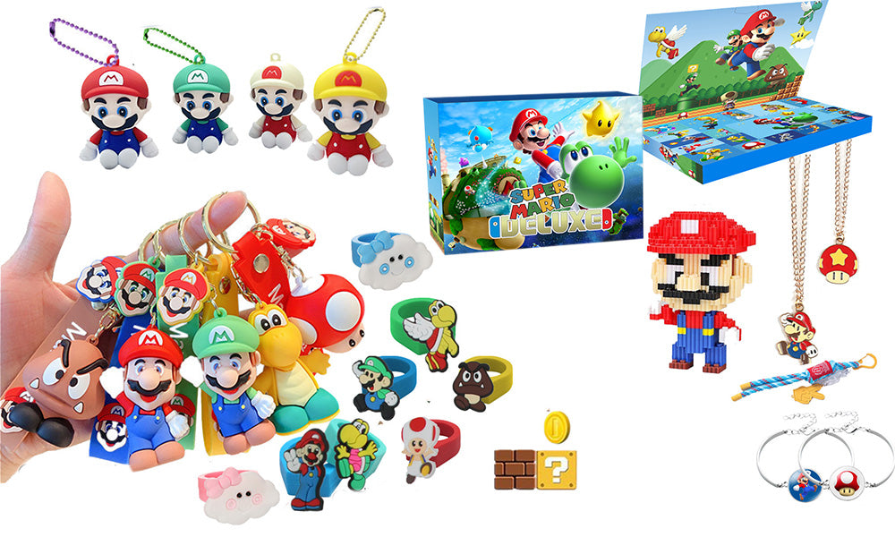 Super Mario Inspired Blind Box Countdown Figures Toy