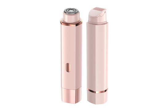 Dual Head Electric Shaver for Women Face and Body Wet Dry Waterproof Trimmer